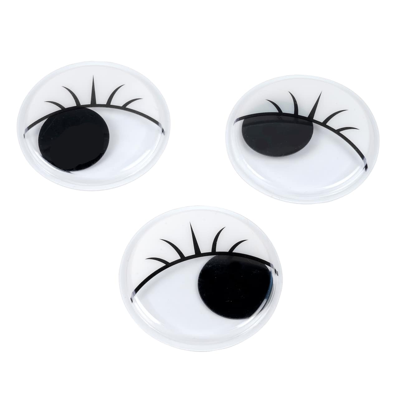 40mm Lash Adhesive Wiggle Eyes by Creatology&#x2122;, 12ct.